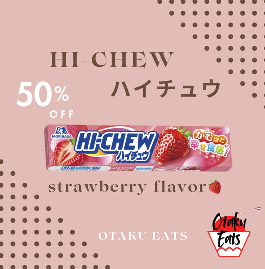 Hi-Chew Strawberry Flavor🍓
